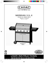 Cadac 98510-31 3 Burner Propane Gas BBQ Grill Bruksanvisning