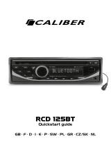 Caliber RCD125BT Snabbstartsguide