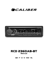 Caliber RCD236DAB-BT Bruksanvisning