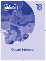 Chicco 00071561000000 - Ducati Monster Bruksanvisning