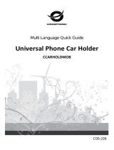 Conceptronic Universal Phone Car Holder Installationsguide