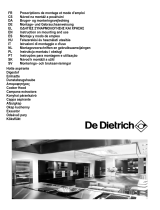 De Dietrich DHD1101 Bruksanvisning