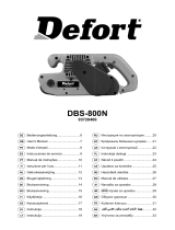 Defort DBS-800N Användarmanual
