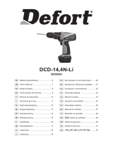 Defort DCD-14.4N-Li Bruksanvisning
