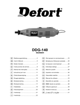Defort DDG-140 Bruksanvisning