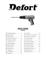 Defort DED-250N Användarmanual