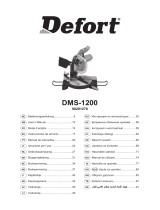 Defort DMS-1200 Användarmanual