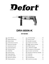 Defort DRH-800N-K Bruksanvisning