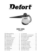 Defort DSC-800 Användarmanual