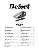 Defort DVC-35 Användarmanual