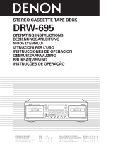 Denon DRW-695 Bruksanvisningar