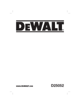 DeWalt D25052K Användarguide