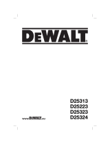 DeWalt D25223 Användarmanual