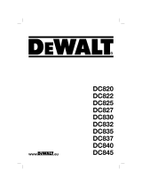 DeWalt DC840 Datablad