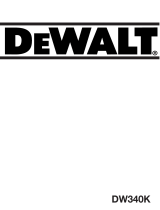 DeWalt DW340K Användarmanual