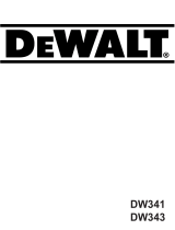 DeWalt DW341K Användarmanual