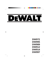 DeWalt DW972 Datablad
