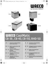 Waeco CoolMatic CB-36 , CB-40, CB-110, RHD-50 Bruksanvisning