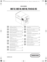 Dometic Mobicool MCF32, MCF40, MCF60, FR40 AC/DC Användarmanual