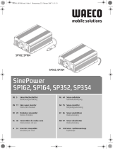 Waeco SinePower MSP 162, MSP 164, MSP 352, MSP 354 Bruksanvisningar