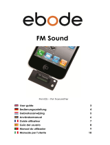 Ebode FM-IOS Användarmanual