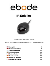Ebode IR Link Pro Bruksanvisning