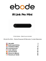 Ebode IR Link Pro Mini Bruksanvisning