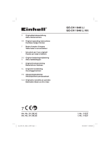 Einhell Expert Plus GE-CH 1846 Li Kit (1x2,0Ah) Användarmanual