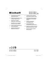 EINHELL GE-CH 1846 Li Kit (1x2,0Ah) Användarmanual