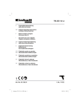 EINHELL Expert TE-CD 12 Li with 2nd Battery Användarmanual