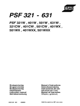 ESAB PSF 321W Användarmanual