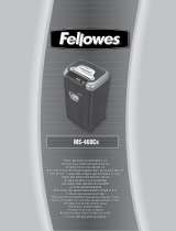 Fellowes MS-460CS Användarmanual