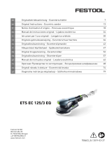 Festool ETS EC 125/3 EQ-Plus Bruksanvisningar