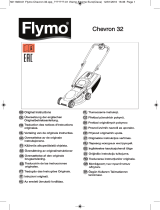 Flymo Corded Lawnmower 1000W and 230W Grass Trimmer Användarmanual