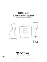 Focal  XS 2.1 Användarmanual