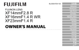 Fujifilm XF14mmF2.8 R Användarmanual