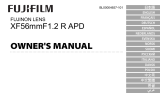 Fujifilm XF56mmF1.2 R Användarmanual