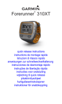 Garmin 310XT Användarmanual