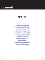 Garmin GPS 152H Användarmanual
