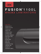 GBC Fusion 1100L A3 Användarmanual