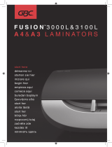 GBC Fusion 3000L A4 Användarmanual