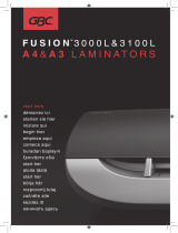 GBC Fusion 3100L A3 Användarmanual