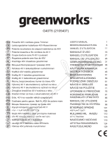 Greenworks G40T5 Bruksanvisning