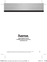 Hama 00106668 Användarmanual