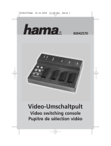 Hama Video switching console Användarmanual