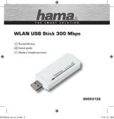 Hama WLAN USB Stick Bruksanvisningar