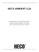 Heco Ambient 5.1 A Bruksanvisning