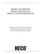 Heco MUSIC COLORS 100 Bruksanvisning
