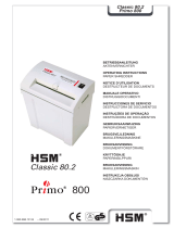 HSM HSM 80.2cc Level 3 Cross Cut Användarmanual