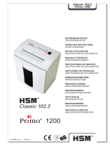 HSM Classic 102.2 Silver Edition Bruksanvisning